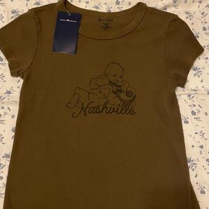 Brandy Melville Nashville Baby Tee
